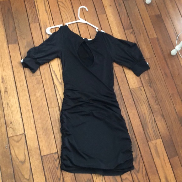 Black mini dress - Picture 2 of 2